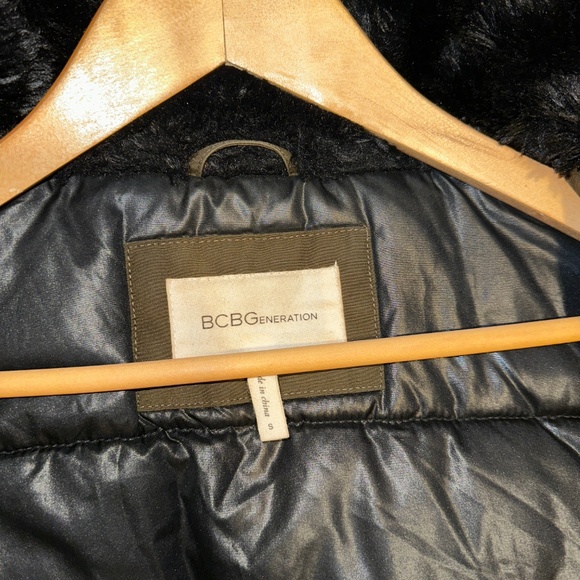 BCBGeneration Parka Jacket - Olive Green // Size Small - Picture 8 of 8